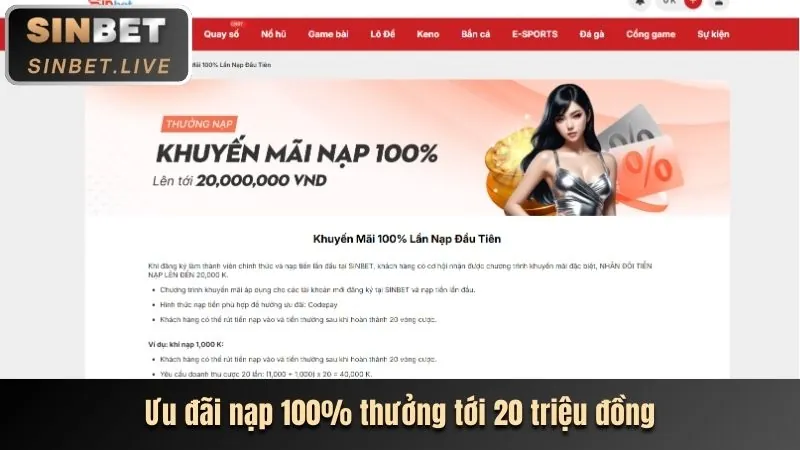 Khuyến mãi chào mừng GO888